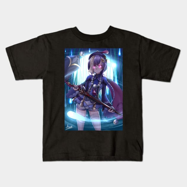 Qi Qi Kids T-Shirt by ADSouto